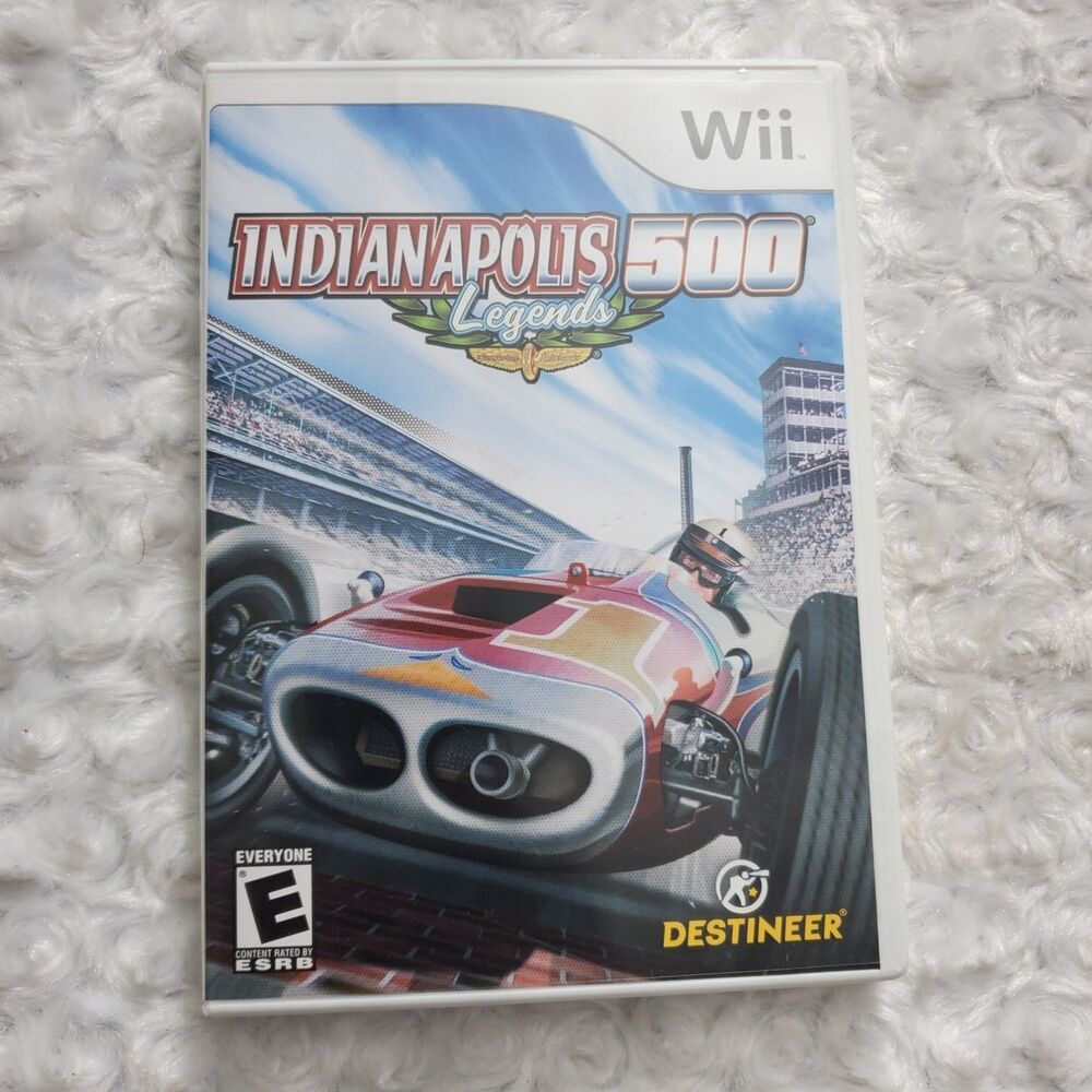 Destineer Indianapolis 500 Legends Nintendo Wii 2007 Video Game RVL-RIZE-USA